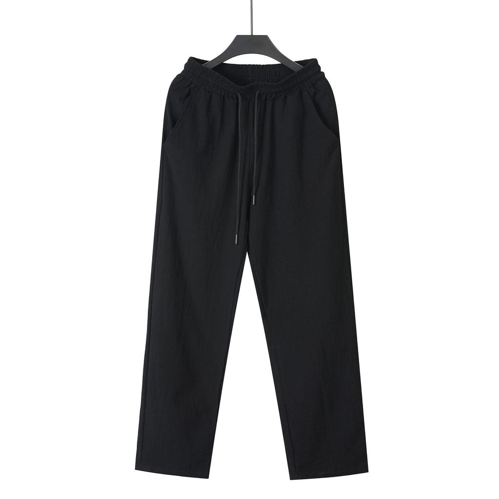 Мужской  Повседневный  Модный  Льняной  С  Длинными  Рукавами  Рабочая одежда  Брюки  Комплект из двух предметов