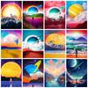 Full Square Round Diamond Painting Kits Planet Fantasy Embroidery Landscape Mosaic Diy Home Decor