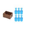 MOC City Series Building Blocks Figures Scene Creative Accessories Chains Mini Bricks Colored Wine Bottle Boxes Toy Gifts