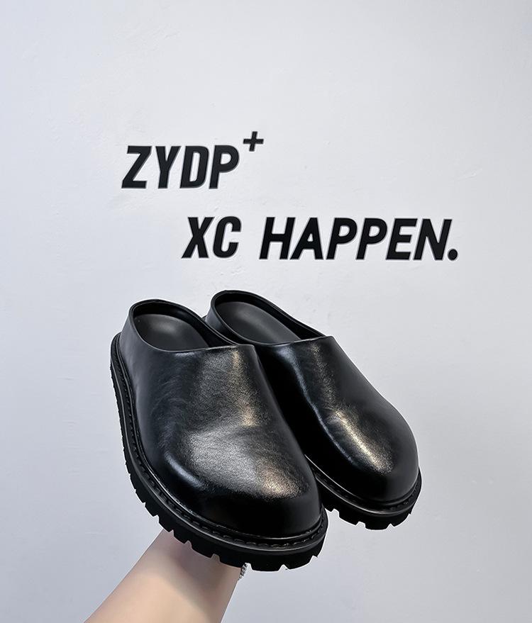 Летние ретро тапочки в британском стиле для повседневной носки - 18887-A