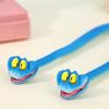 Cartoon Blue Snake Toy Realistic Poseable Snake Figurine Desk Fidget Toy Home Office Desktop Decoration Ornament Collectible Gift