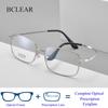 BCLEAR титановый сплав очки оправа сверхлегкие оптические очки по рецепту мужчины женщины 2025 новые квадратные мультифокальные очки для близорукости
