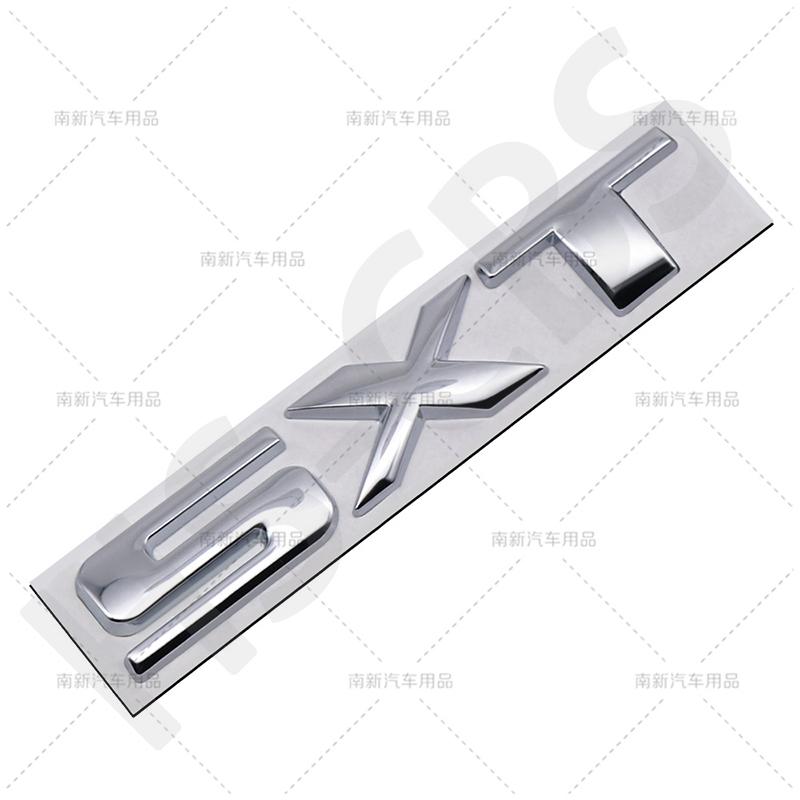 bxfzp9 SXT Logo Car Stickers 3D Abs Rear Trunk Badge SXT Emblem Decal Auto Body Decorative Stickers Accessories