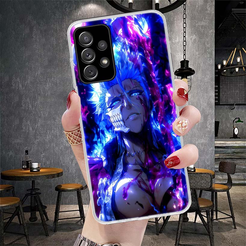 Гримджоу 6 Bleach Мягкий чехол для телефона для Samsung Galaxy A13 A14 A15 A16 A17 A53 A54 A55 A56 A57 A33 A34 A35 A36 A37 A23 A24 A25 A26