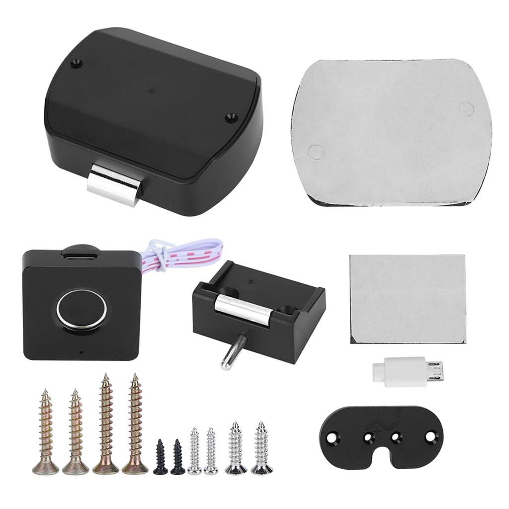 Intelligent Fingerprint Lock Smart Electric Drawer Cabinet Lock for Home Office Wardrobe Furniture
