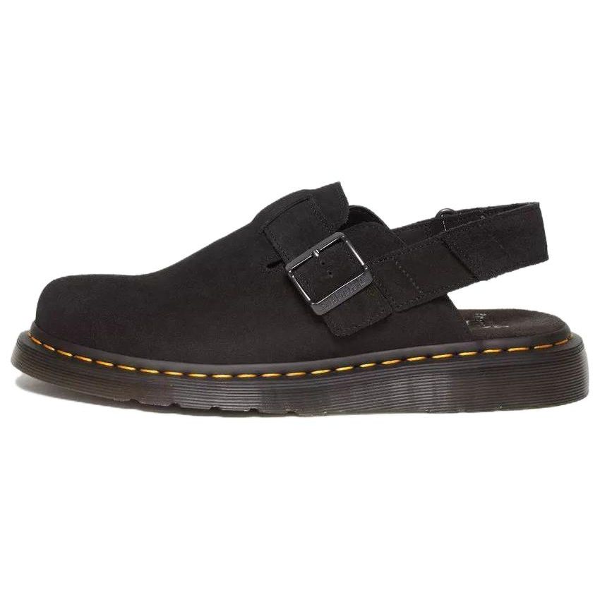 Dr. Martens Jorge 2 Suede Slingback Mule Black Unisex Sneakers 31563001
