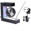Magnetic Levitation Globe E Shaped Floating Decoration Ornament 100?240V for Home OfficeEU Plug