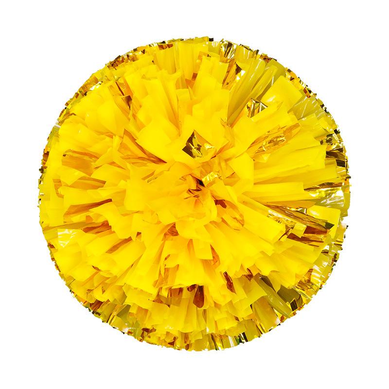 Женские разноцветные помпоны для черлидинга, шарики для черлидинга, черные и синие, золотые, серебряные, красные, зеленые, танцевальные аксессуары для черлидинга