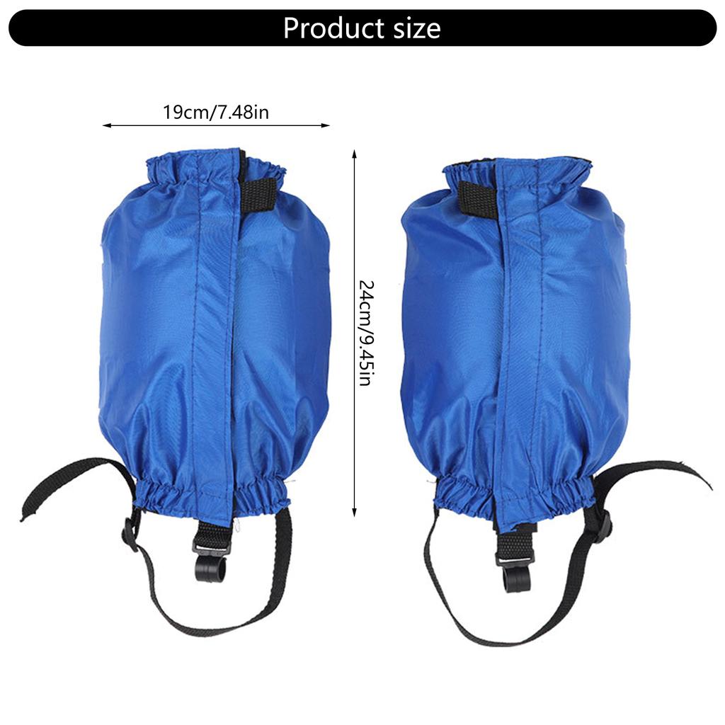 Гетры для походных ботинок и обуви, регулируемые гетры для мужчин и женщин, водонепроницаемые гетры для катания на лыжах и снегоступах