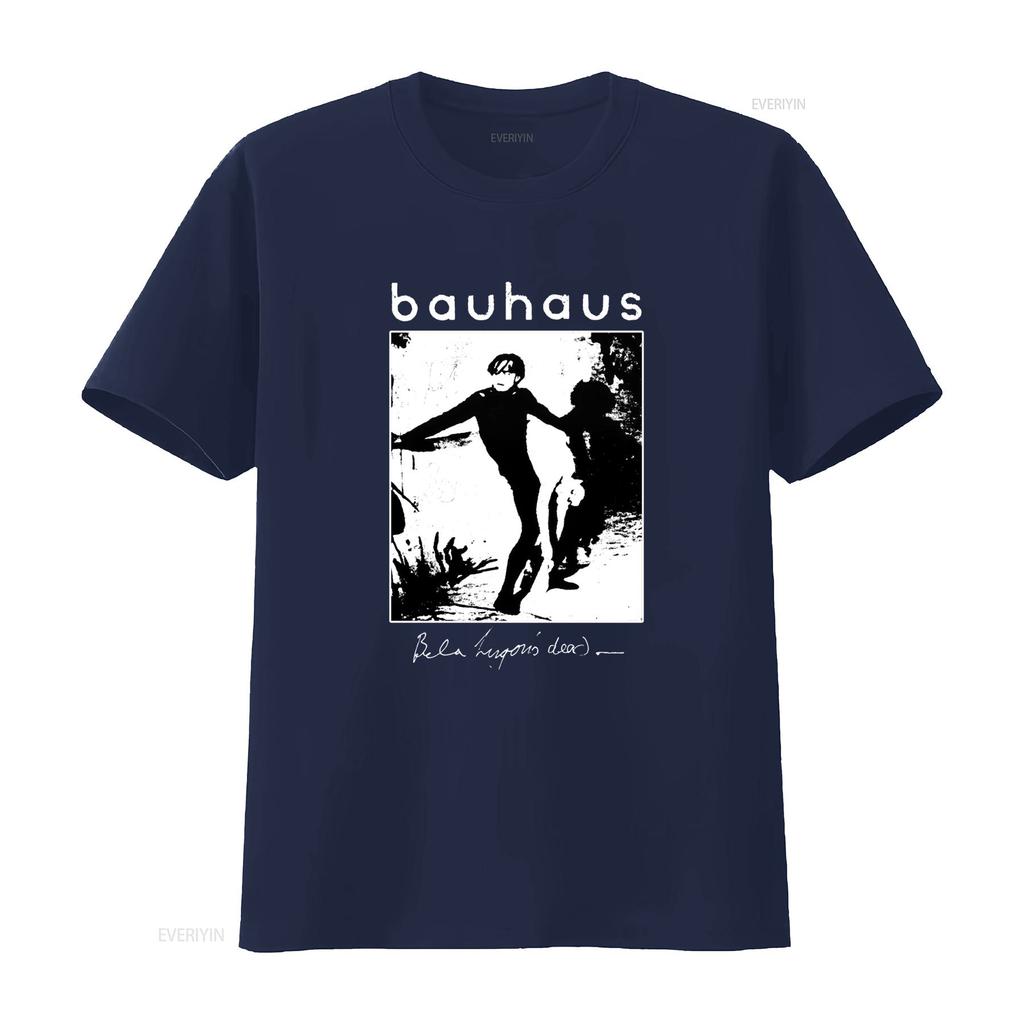 Bauhaus 1989 Bela Lugosis Dead Vintage Style Cotton Black T Shirt Retro Design Comfortable Fabric vintage Washed Casual Soft