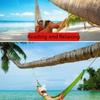 200x80cm Outdoor Hammock Thick Nylon Rope Camping Hammock Durable Nylon Mesh Hammock  Home Leisure