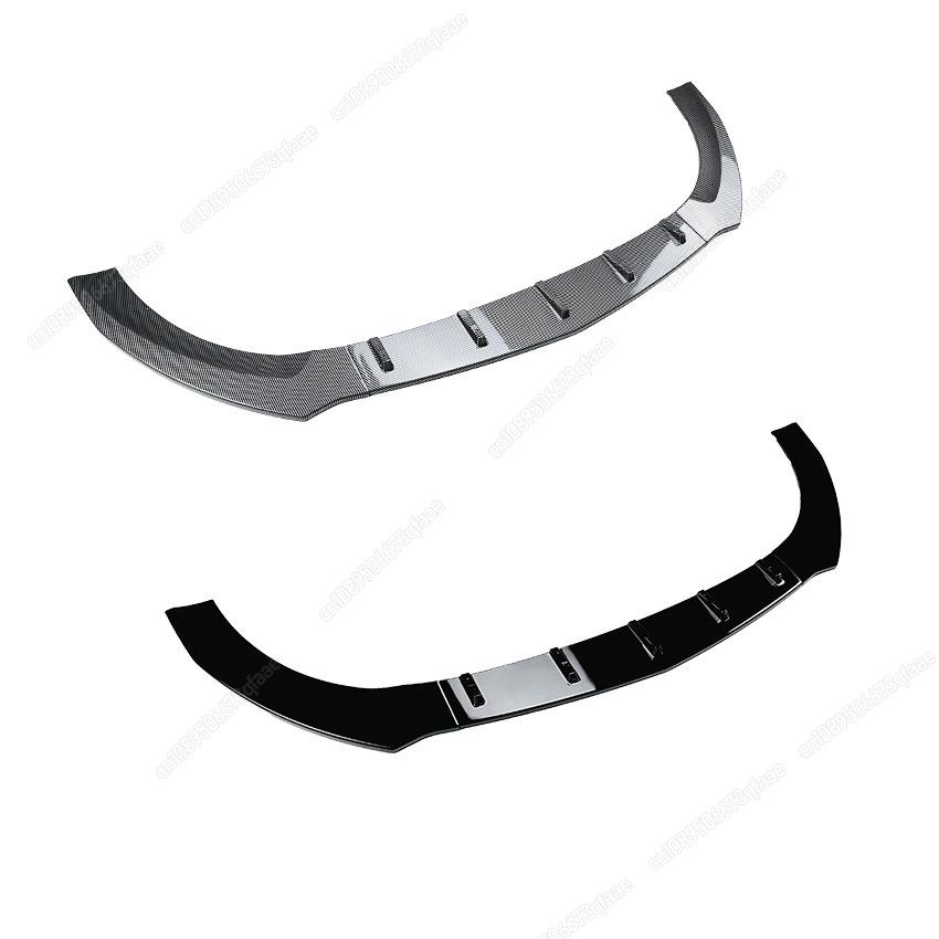 Car Front Bumper Lip For Mercedes Benz CLA Class C118 W118 X118 CLA180 200 220 250 CLA35 CLA45 AMG 2019-2023 Splitter Diffuser