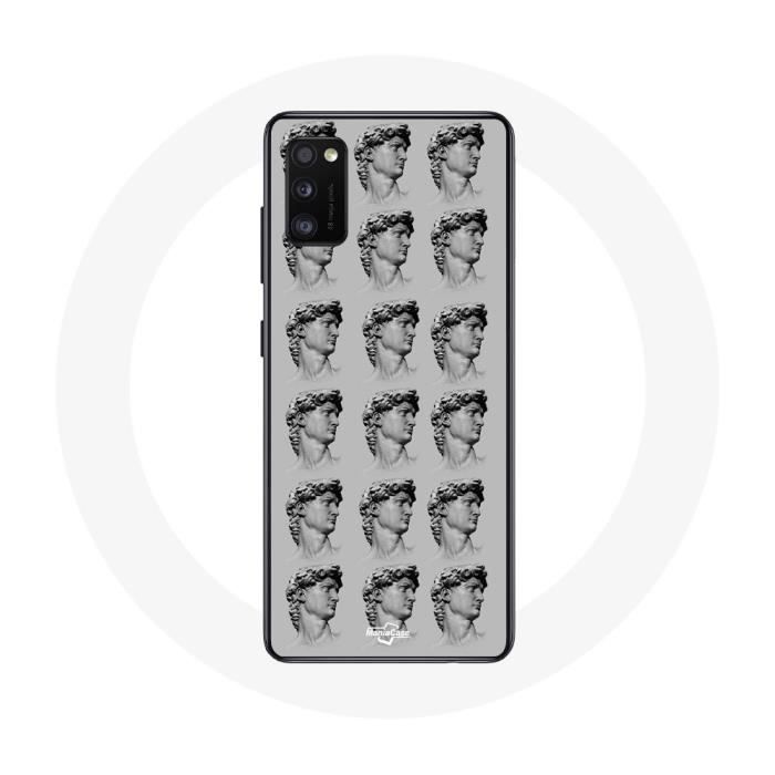 Coque pour samsung galaxy S20 Statue fond gris