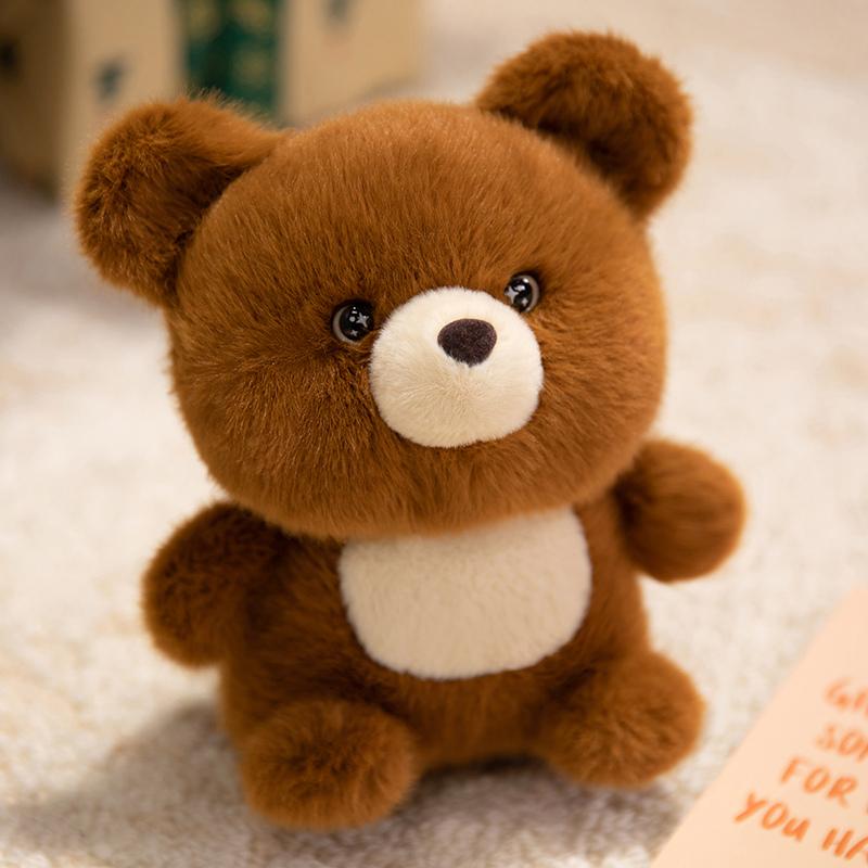 Милые плюшевые игрушки в виде животных, детские настольные куклы-украшения, кукла-компаньон, подарок на день рождения, Рождество, мягкий партнер для сна, кавайные подарки