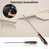 Slotted Screwdriver High Impact Anti-skid Multipurpose Metric System Rubber Handle Repair
