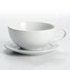 240ml Espresso Coffee Cup with Saucer,Large Soup Mug with Handles,Multiple Colors for Hot Chocolate Mocha Cappuccino Latte