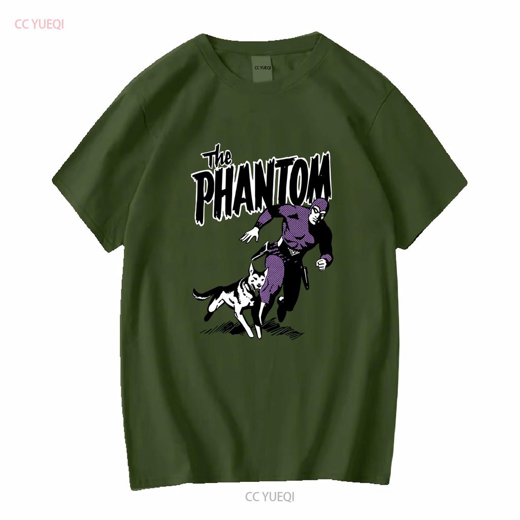Официально лицензированная мужская футболка The Phantom Devil Размеры S-XXL с длинным или коротким рукавом винтажная стирка повседневная мягкая с принтом