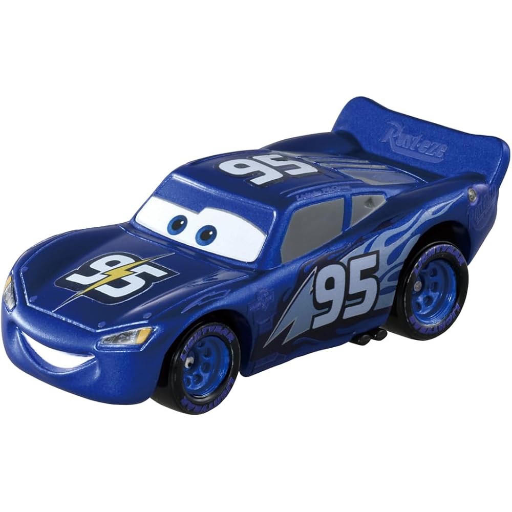 Takara Tomy Disney Cars Tomica Lightning McQueen Toy Car for Ages 3 and Up