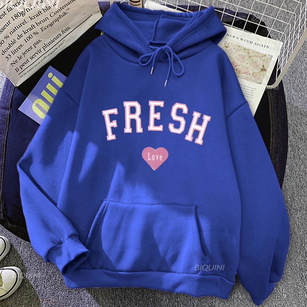 Sturnioloo Triplets Fresh Love Printing Hoodie Autumn Casual Tracksuit Men/Women Sweatshirt Long Sleeve Pullover Clothing