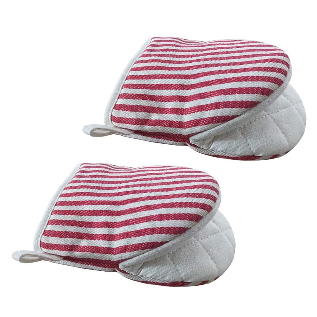 Перчатки Grip Set Duckbill Высокое качество для кухни Для защиты рук Микроволновая печь Теплоизоляционный коврик Противожарный 100% хлопок Прихватка для духовки