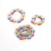 Rolling Sensory Fidget Toy Chain Bicycle Shape Fingertip Decompressor Stress Relief Finger Toys Portable Relaxing Toys for Home
