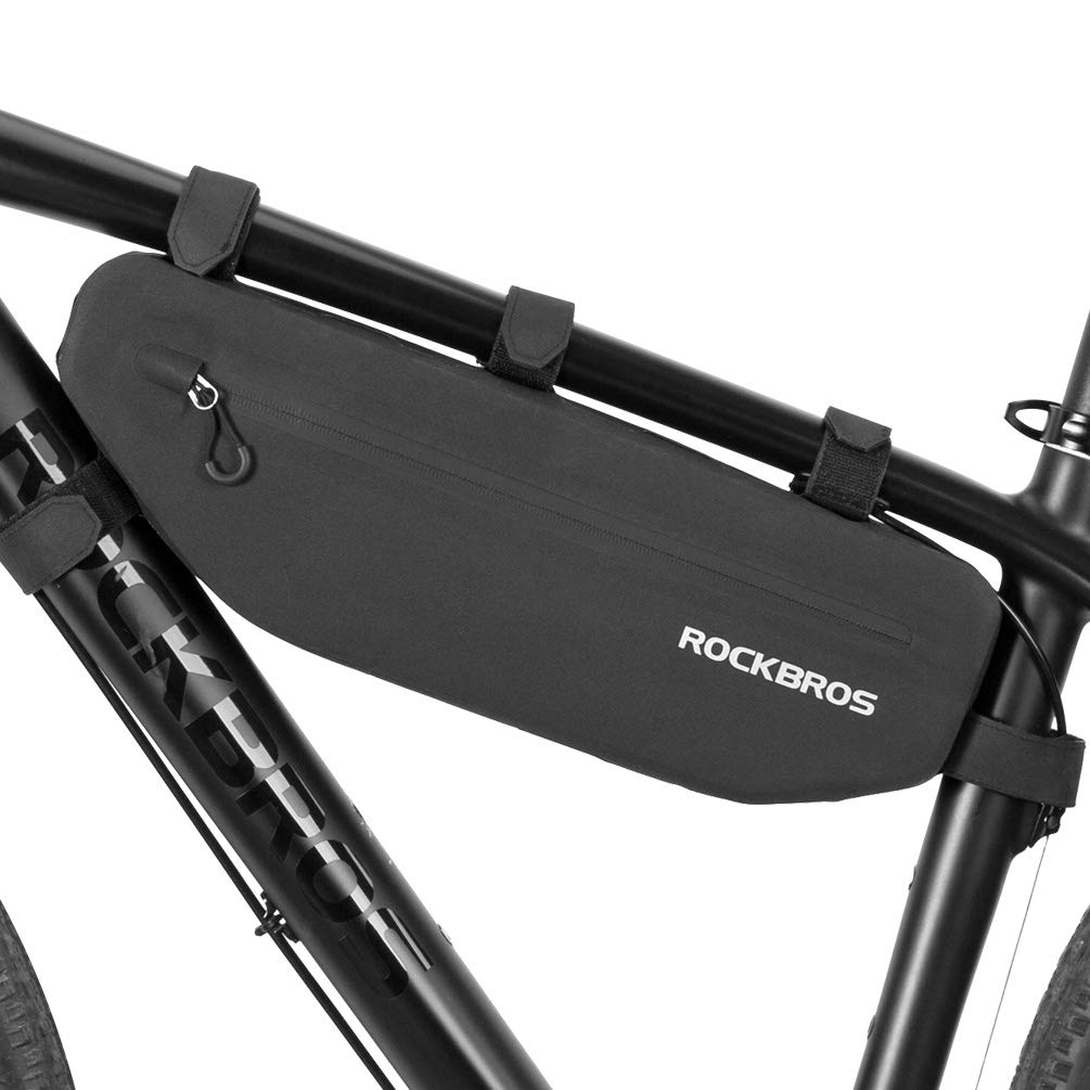 Rockbros Frame Bicycle Road Large Triangle Easy To Take Out Convenient To Install Bag, Bag, Waterproof, Bike, Capacity, Bag, Lightweight, Slim,