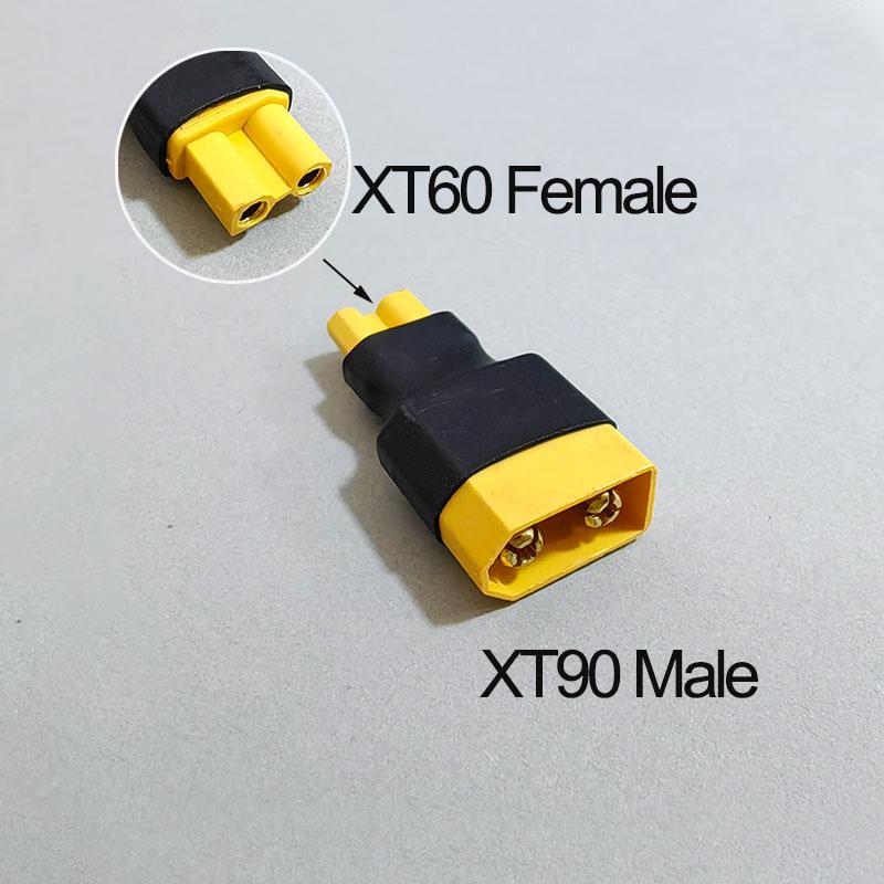 1PCS RC Battery Connector Adapter XT30 XT60 XT90 T-Plug TRX Male to Female Plug For RC LiPo Battery Charger