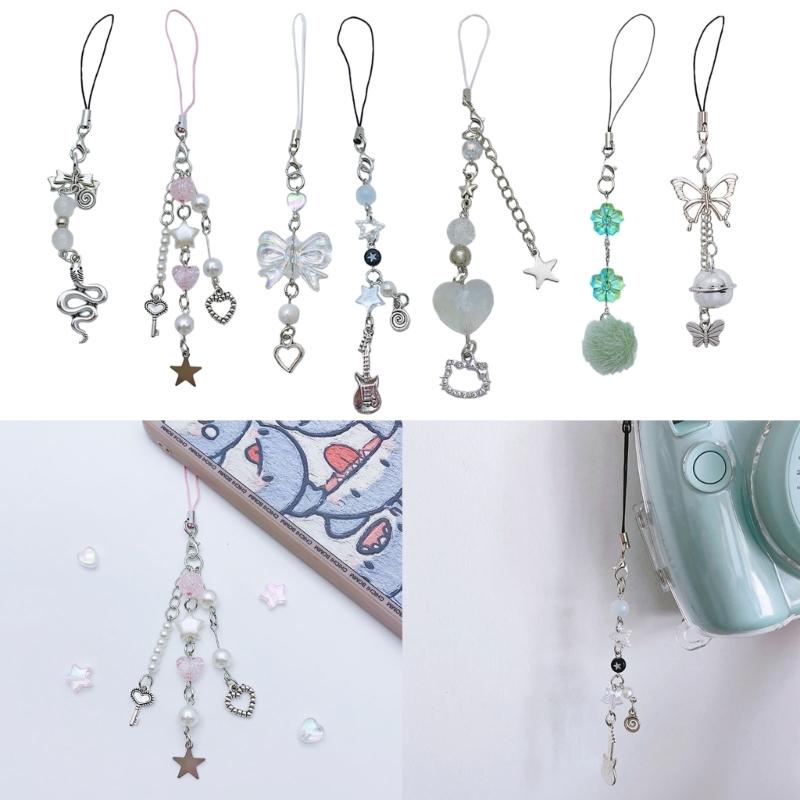 Портативный ремешок для мобильного телефона, шнурок, подвеска для мобильного телефона, украшение, изысканные брелоки для ключей, подвески для автомобиля, подарки на день рождения