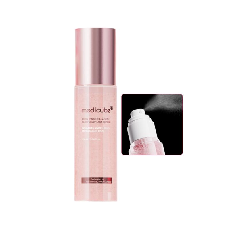 Medicube PDRN Pink Collagen Jelly Mist Hydrating Firming Facial Spray 100ml