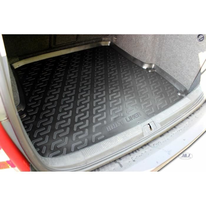 J&J AUTOMOTIVE | Tapis De Coffre Caoutchouc Premium Pour Skoda Octavia 2 Break 2004-2013