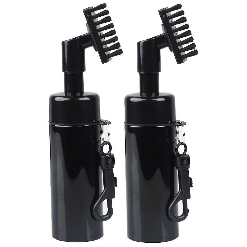 1/2pcs Golf Club Cleaner Groove Tube Golf Brush Golf Club Brush with Leakproof Reservoir Tube Squeeze Bottle for Easy Cleaning