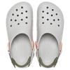 Crocs Удобные Повседневные Клоги Мужская Обувь Атмосферно-Серый 206340-1FS