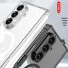 Samsung Z Fold7 Магнитный Прозрачный Защитный Чехол с Амортизацией от Падений и Совместимостью с Беспроводной Зарядкой MagSafe.