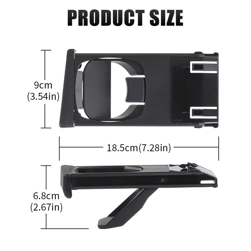 Подставка-держатель для стакана в автомобиль Для Toyota Hilux Vigo SR Pickup Fortuner 2004 ~2015 55604-0K010 556040K010 Черный / Коричневый Кронштейн для стакана