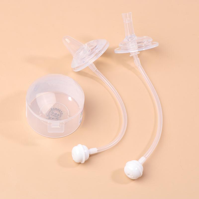 1Pc Soft Silicone Wide Mouth Sucking Nozzle Drinking Cup Straw Conversion Head For Baby Bottle Feeding Bottle Accessories