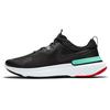 React Miler Black Green Glow Unisex Sneakers Iron-Grey CW1777-013