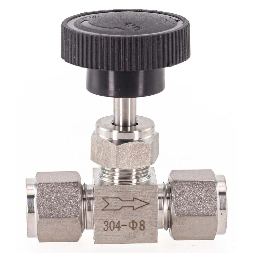 Прочный и универсальный игольчатый клапан с наконечником, полированная и жесткая конструкция