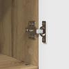Bathroom Cabinet with Storage Artisan Oak Finish 30 x 35 x 95 cm
