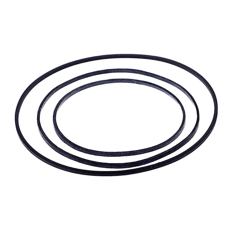 Set of 50/100pcs Assorted Belts for Cassette Players Record Players Quality Rubber Belts 0.7x0.7mm Easy Installation