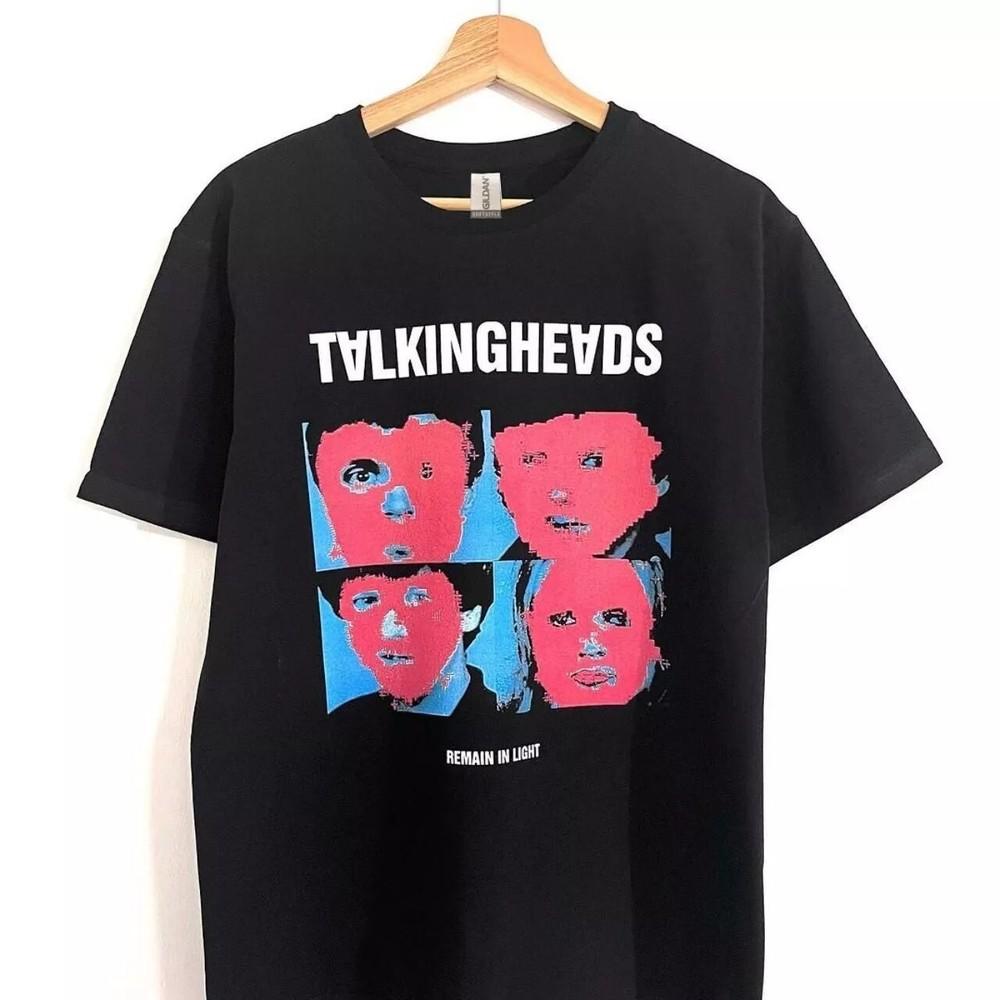 90s Talking Heads Remain in Light Tshirt Retro Style Unisex Tsirt Reprint S-5XL Unisex T-Shirt