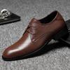 Классические мужские повседневные туфли из натуральной кожи для взрослых, итальянские, формальные, свадебные, социальные, деловые, удобные, офисные, оксфорды