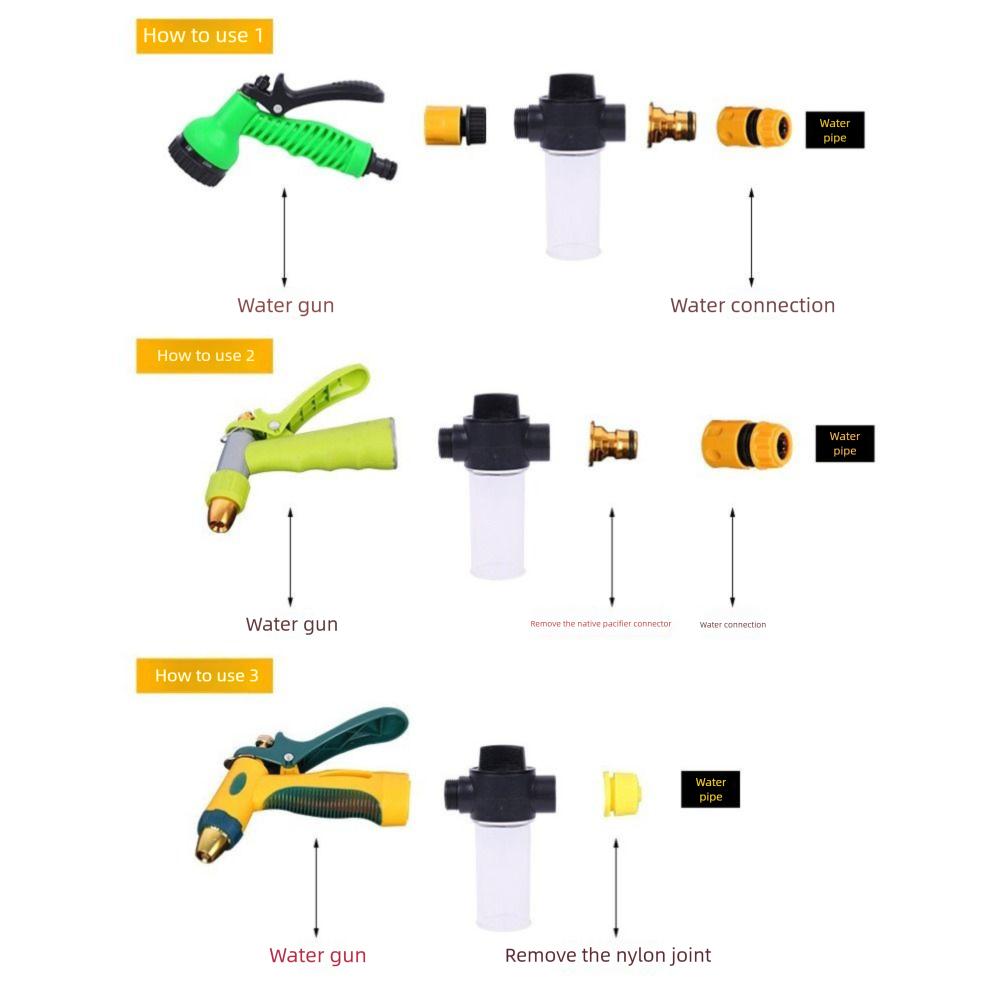 Nipple Type Car Washer Foam Pot 100ml Sprayer Cleaning Tool New Car Wash Foamer Bottle Car