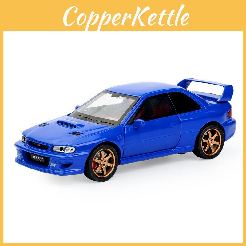 Alloy Car Subaru Model With Sound Light Features For Car Enthusiasts Gifts And