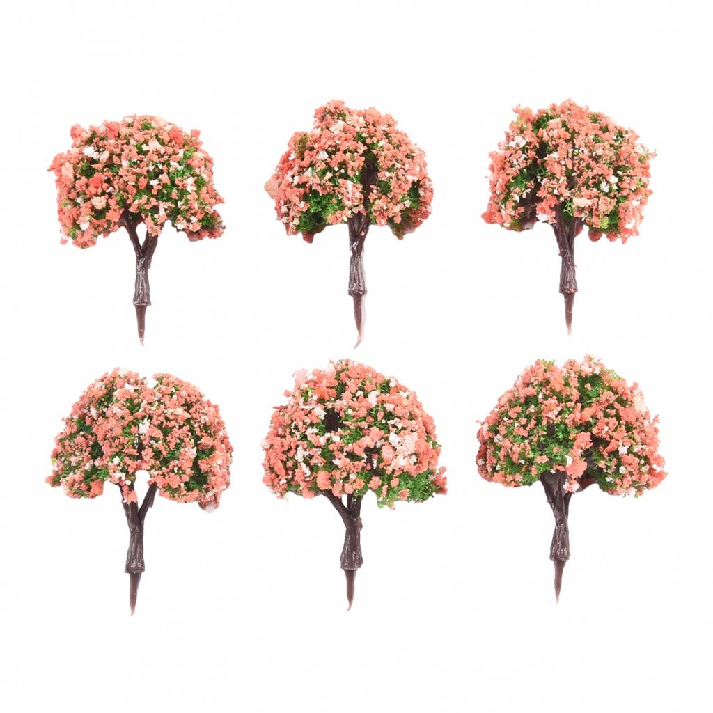 Архитектура Поезд Железная дорога Варгейм Диорама Пейзаж Модель Деревья 4СМ