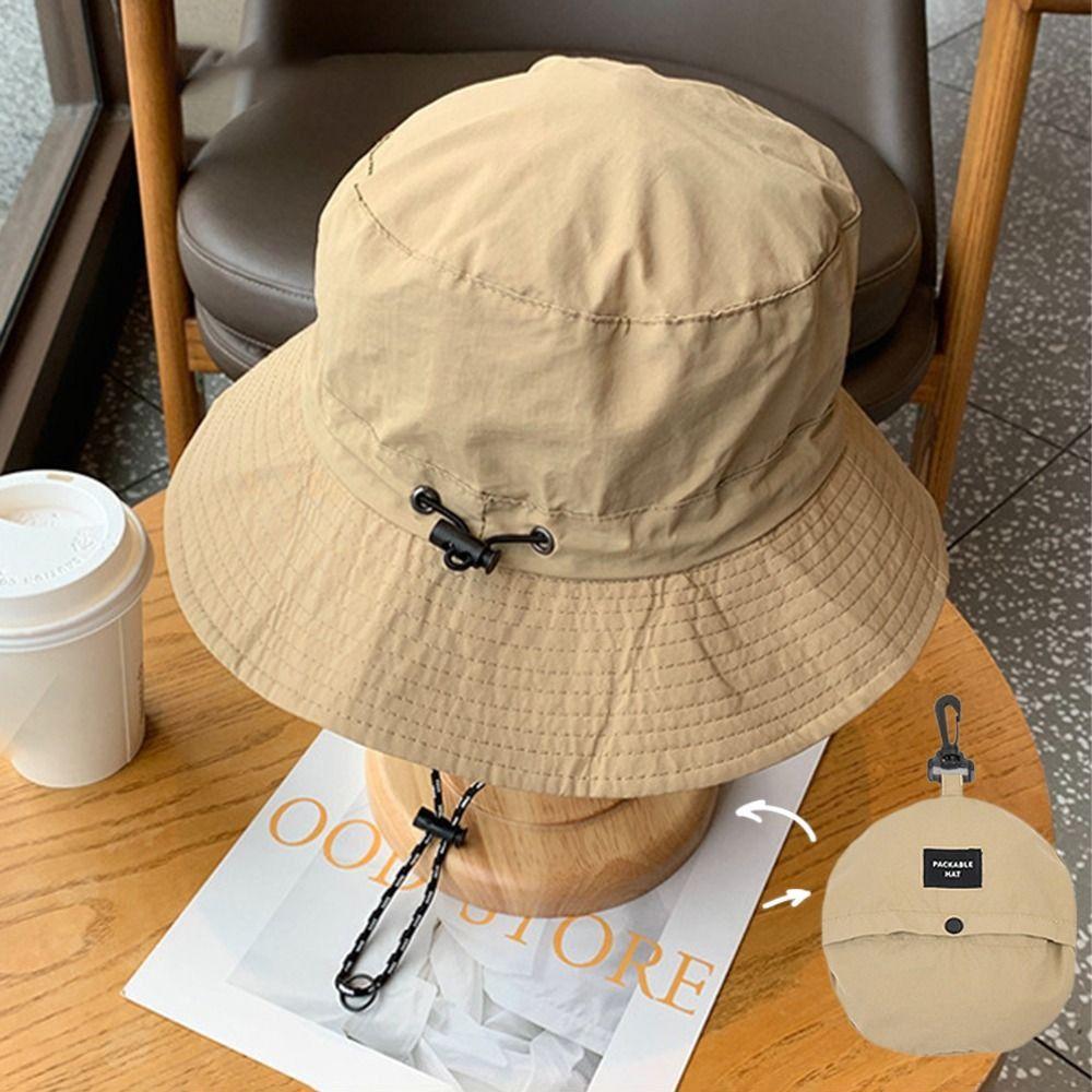 UV Protection Foldable Bucket Hat Portable Fisherman Cap UPF 50+ Outdoor Sun Hat Fishing