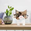 Glasses Holder Shape Wooden Ornament Cute Pet Dog Cat Fox Sunglasses Eyeglass Display Rack