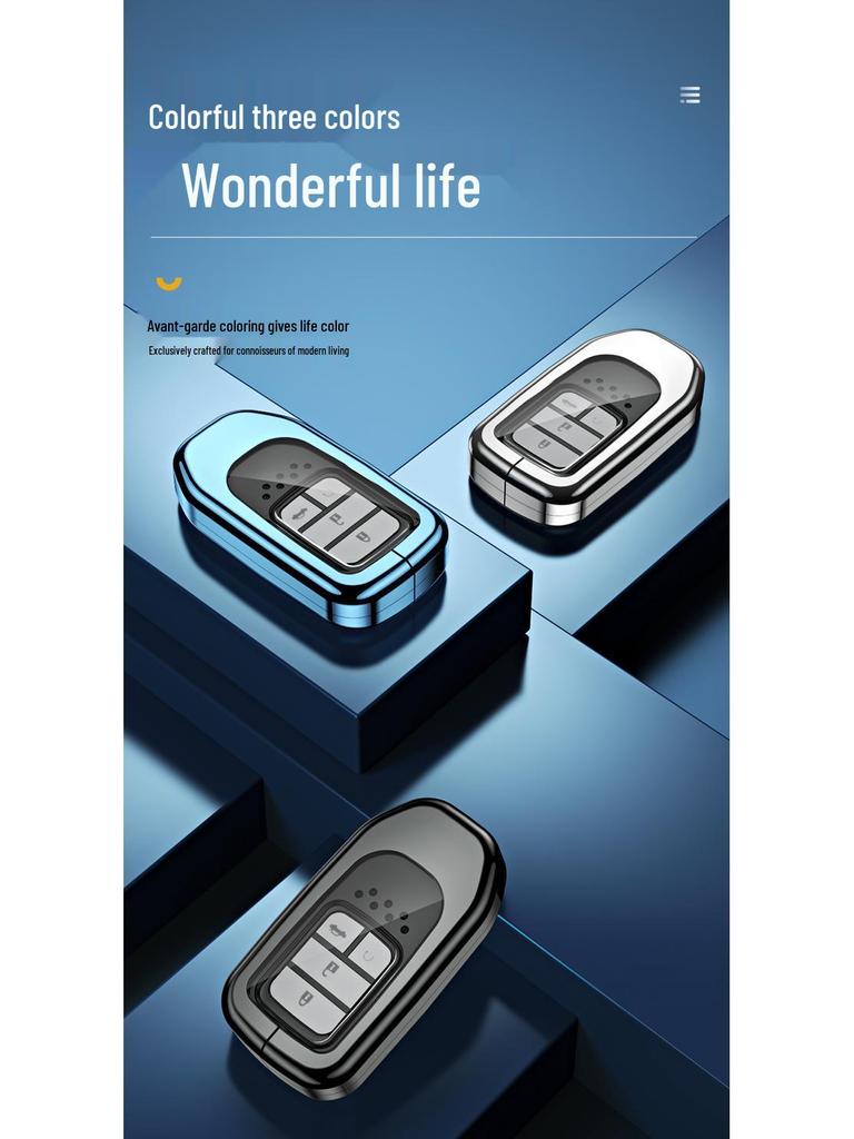 Комплект корпуса и пряжки для ключа-брелока Honda для CR-V, Accord, Avancier, Elysion, Civic