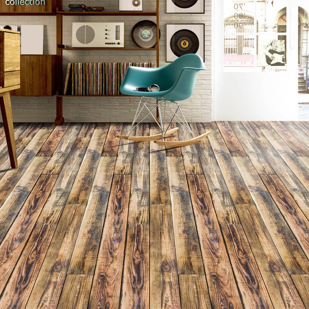 20x50cm Adhesive Tile Art Floor Wall Decal Sticker DIY Kitchen Bathroom Decor 