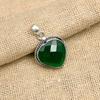 Green Onyx Gemstone Handmade 925 Solid Sterling Silver Jewelry Pendant For Women