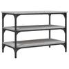 Shoe Bench Grey Sonoma 70 x 38.5 x 49 cm Particleboard